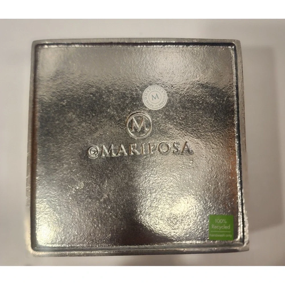 Mariposa‎ Beaded Napkin Box with Cardinal Napkin Weight  + Golf Ball Weight
